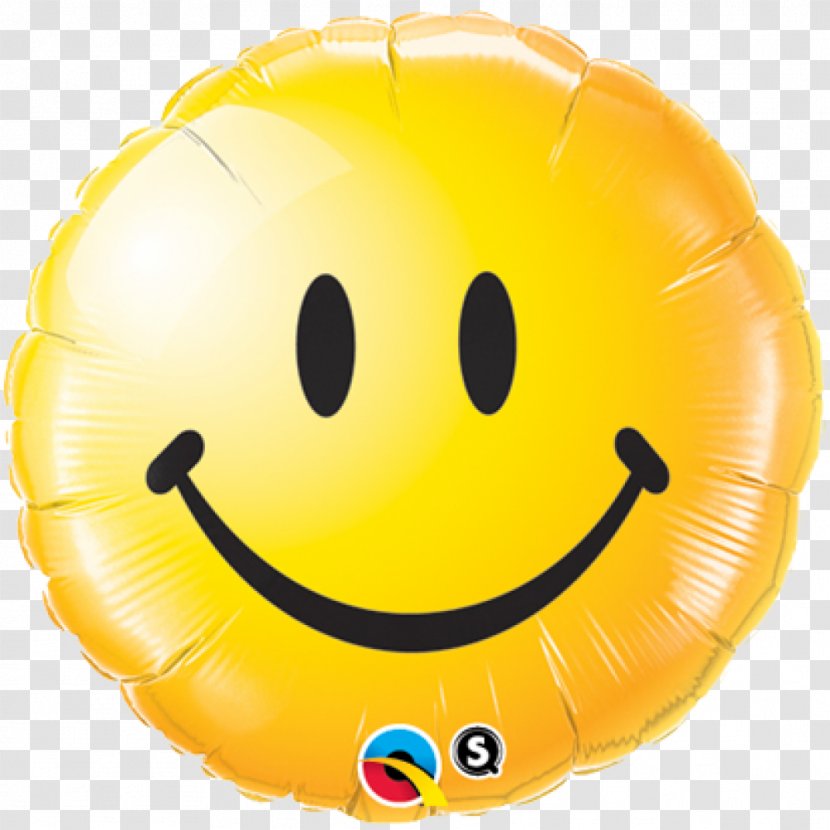 Mylar Balloon Smiley Emoticon Birthday - Party Transparent PNG