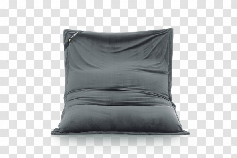 Cushion Bean Bag Chairs Pillow - Grey Transparent PNG