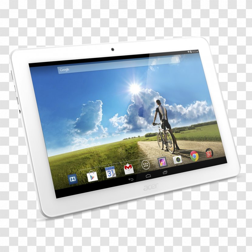 Laptop Samsung Galaxy Tab 10.1 Android Computer Acer - Electronics - Tablet Transparent PNG