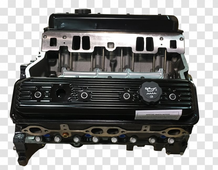 Crate Engine Chevrolet Performance Long Block - Automotive Part Transparent PNG