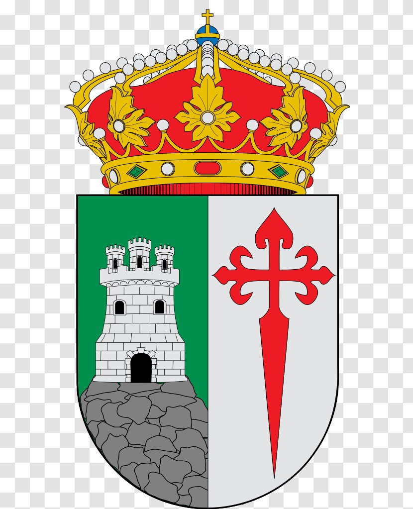 Puebla De La Calzada Escutcheon Crest Coat Of Arms Spain - The King - Nachos Transparent PNG