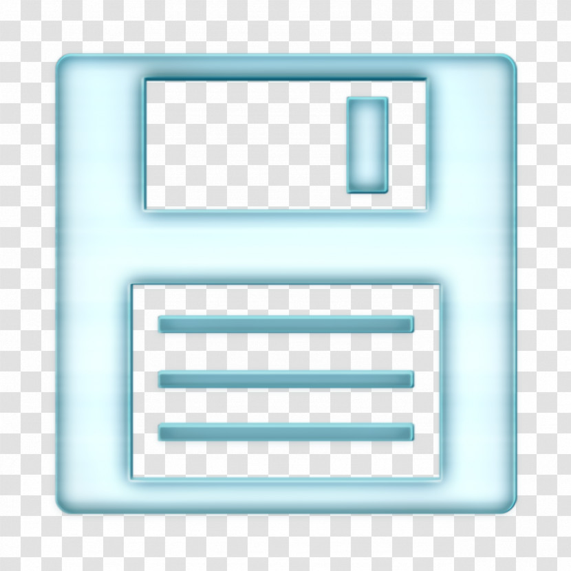 Save Icon Floppy Disk Digital Data Storage Or Save Interface Symbol Icon Interface Icon Transparent PNG