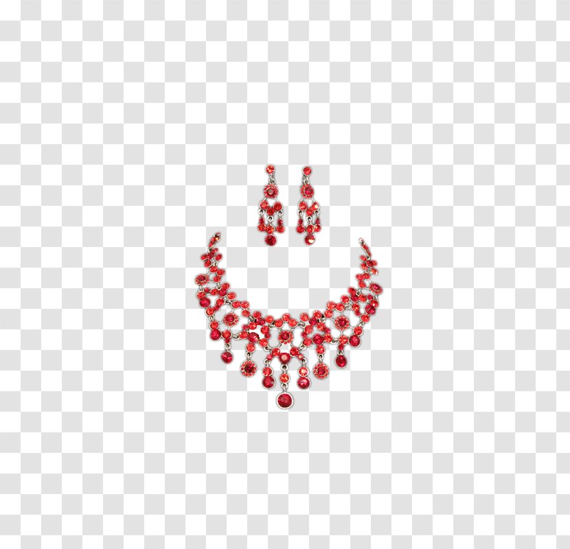 Jewellery Earring Ruby - Diamond Transparent PNG