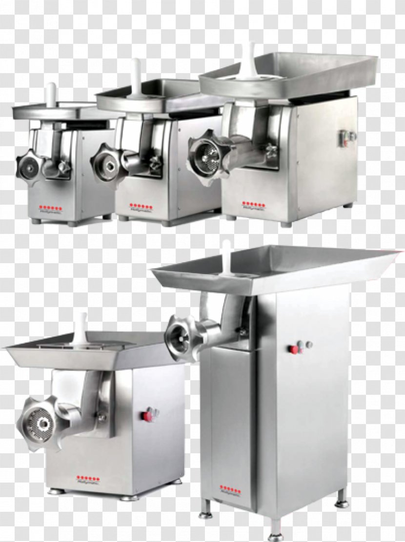 Meat Grinder Food Industry Stainless Steel - Kitchen Appliance Transparent PNG