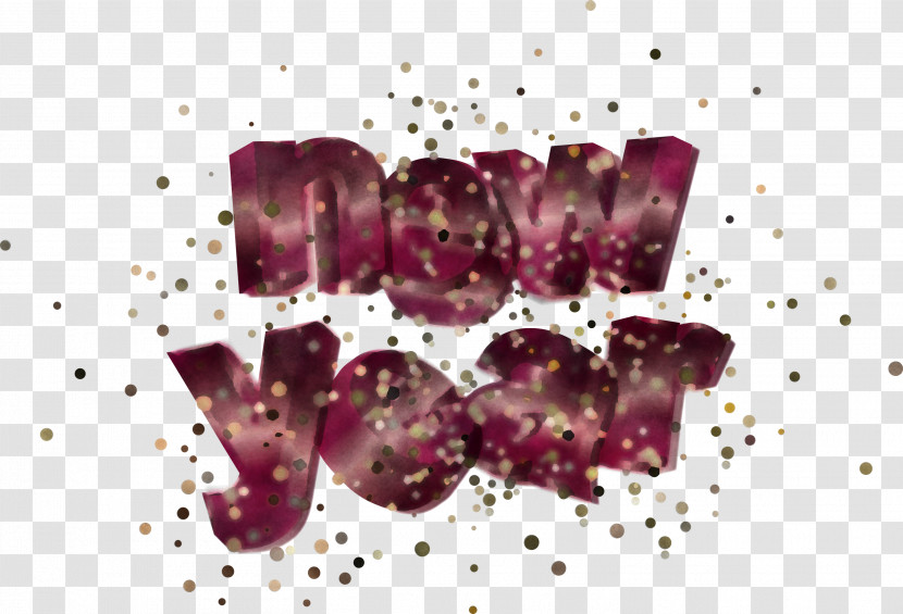 Happy New Year New Year Transparent PNG