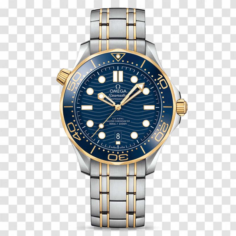 Baselworld Omega Speedmaster OMEGA Men's Seamaster Diver 300M Co-Axial SA Watch - Rolex Transparent PNG