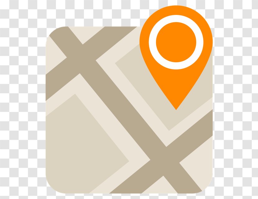 Logo Location Internet Mobile Phones Service - Yellow - Checkpoint Transparent PNG