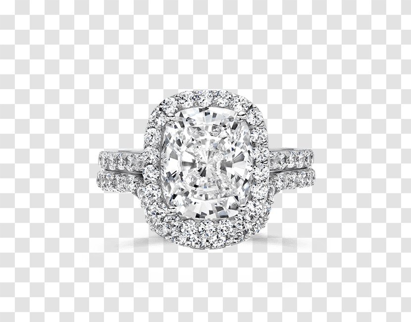 Wedding Ring Engagement Jewellery - Bling - 14K White Gold 1 2 Carat Diamond Transparent PNG