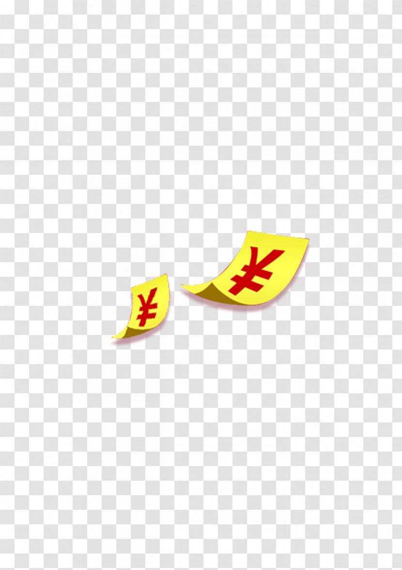 Logo Brand Yellow Font - Bill ¥ Character Transparent PNG
