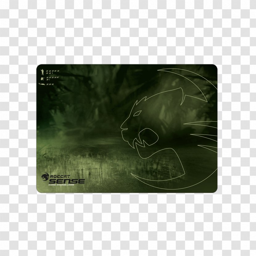 Computer Mouse Mats Roccat Sense High Precision Gaming Mousepad (Desert Strike 2mm) Corsair Components - Grass Transparent PNG