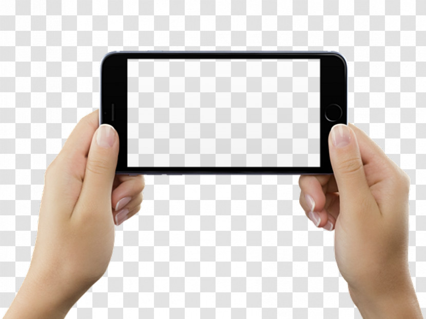 Gadget Technology Text Mobile Phone Hand Transparent PNG