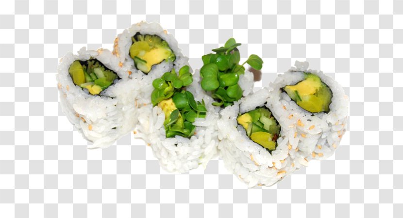 California Roll Makizushi Gimbap Sushi Japanese Cuisine - Asparagus Transparent PNG