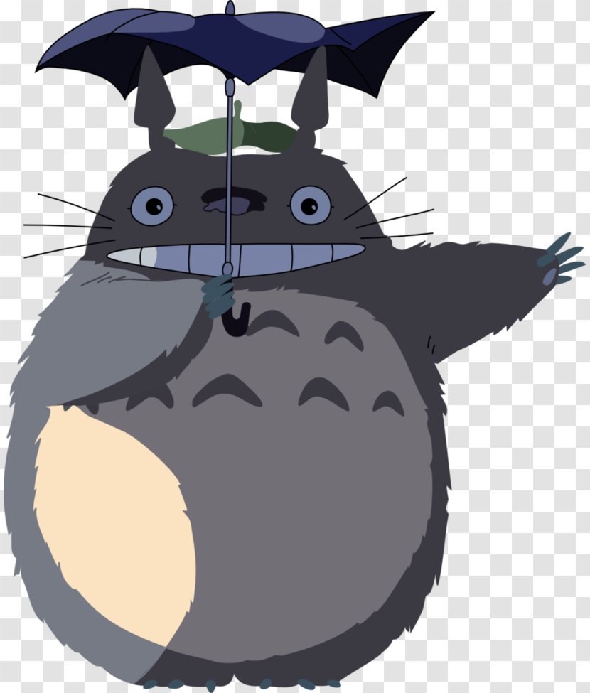 Studio Ghibli Drawing DeviantArt - Cartoon - Totoro Transparent PNG