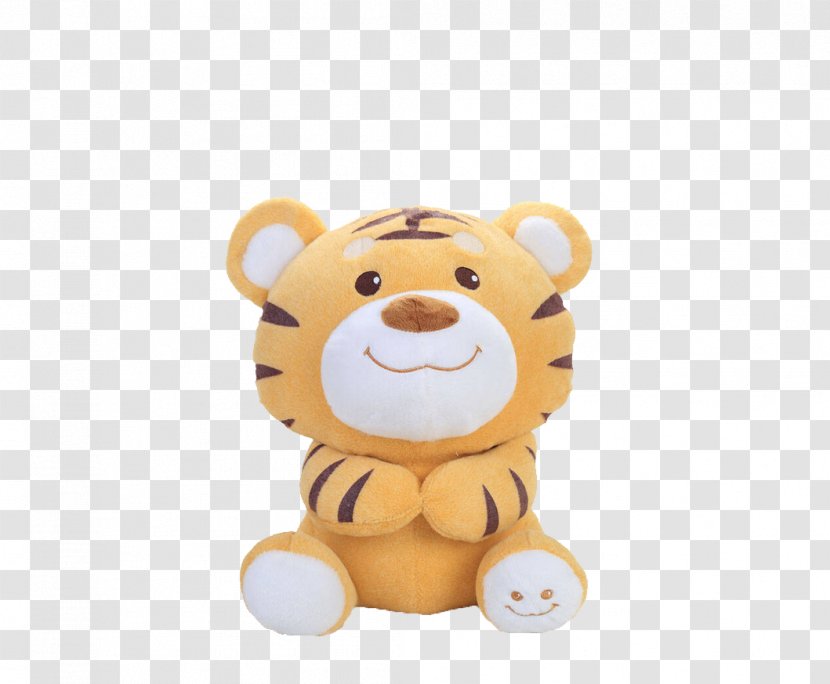 Tiger Doll Stuffed Toy JD.com - Silhouette Transparent PNG