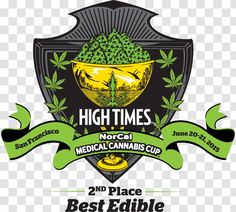 High Times Medical Cannabis Cup - Emblem - Edibles Transparent PNG