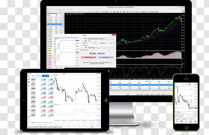 MetaTrader 4 Foreign Exchange Market Electronic Trading Platform Binary Option - Software Transparent PNG