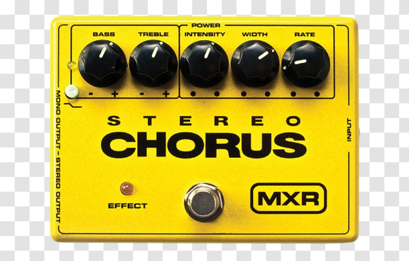 Chorus Effect Effects Processors & Pedals MXR Flanging Phaser - Tree - Electric Guitar Transparent PNG