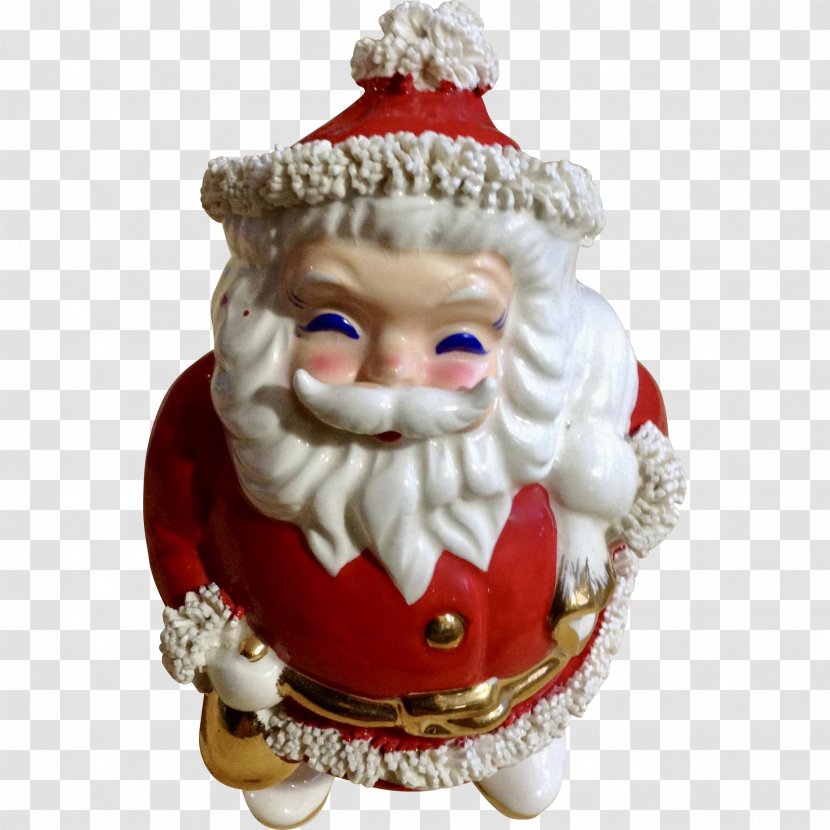 Santa Claus Christmas Ornament Figurine Transparent PNG