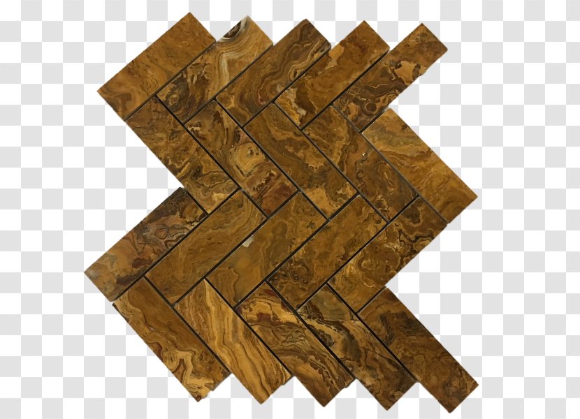 Mosaic Tile Floor Onyx Herringbone Pattern - Red Transparent PNG