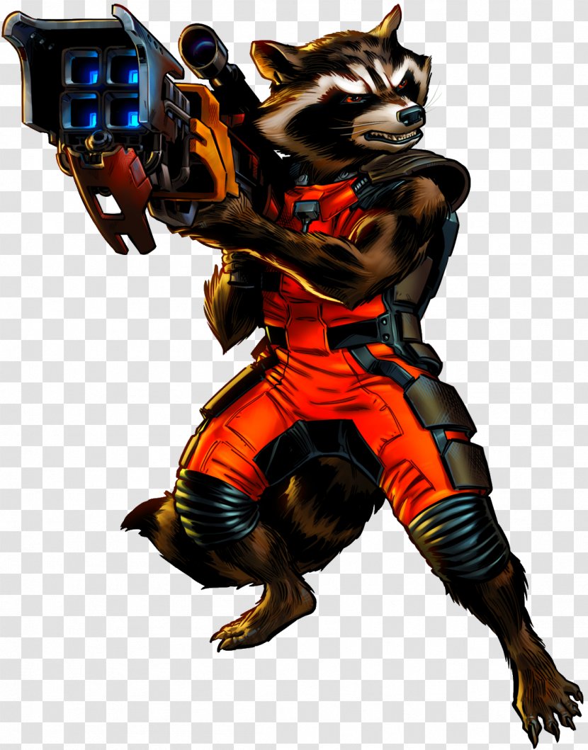 Captain America Rocket Raccoon Groot Star-Lord Transparent PNG