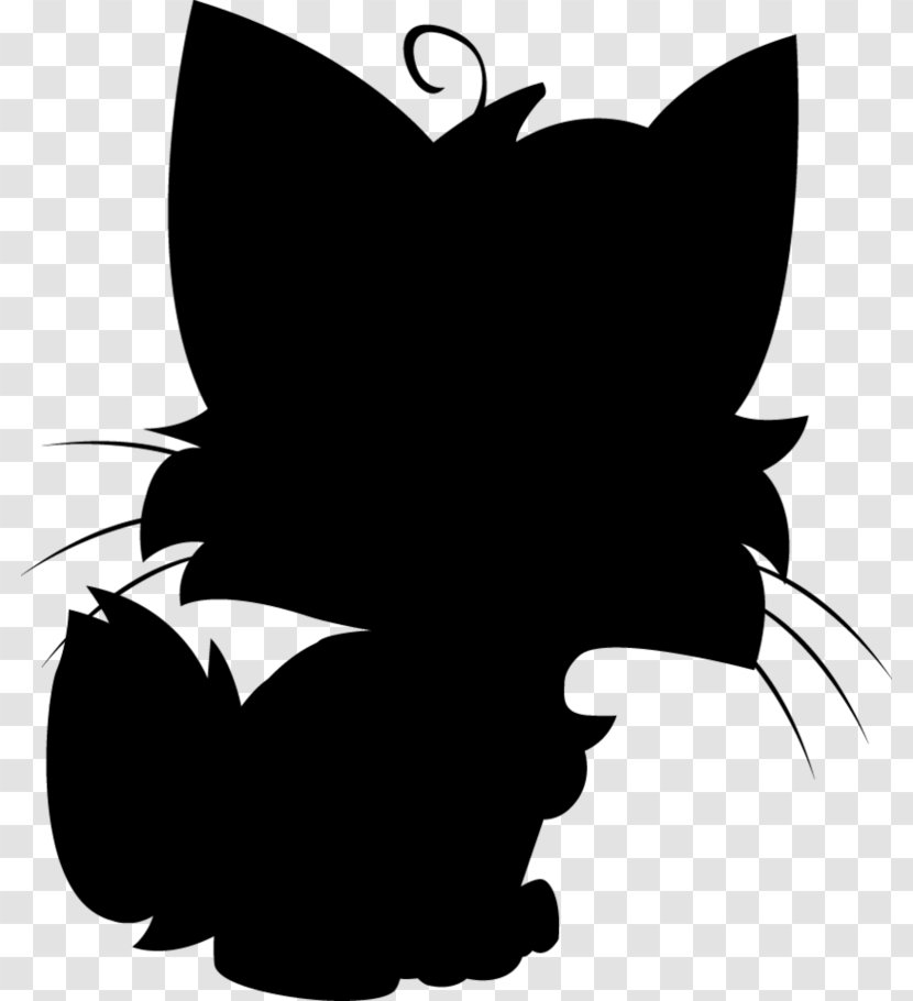Whiskers Cat Dog Mammal Clip Art - Plant - Silhouette Transparent PNG