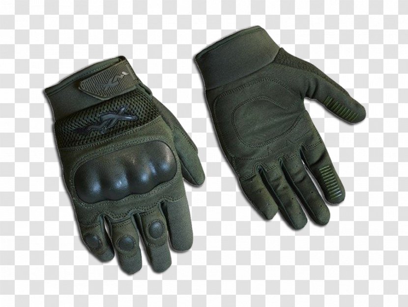 Military Glove Green Clothing - Hand Transparent PNG