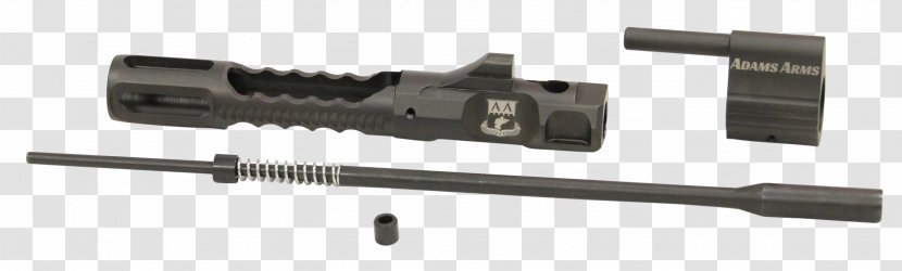 Gun Barrel Firearm Air Stock Receiver - Weapon Transparent PNG