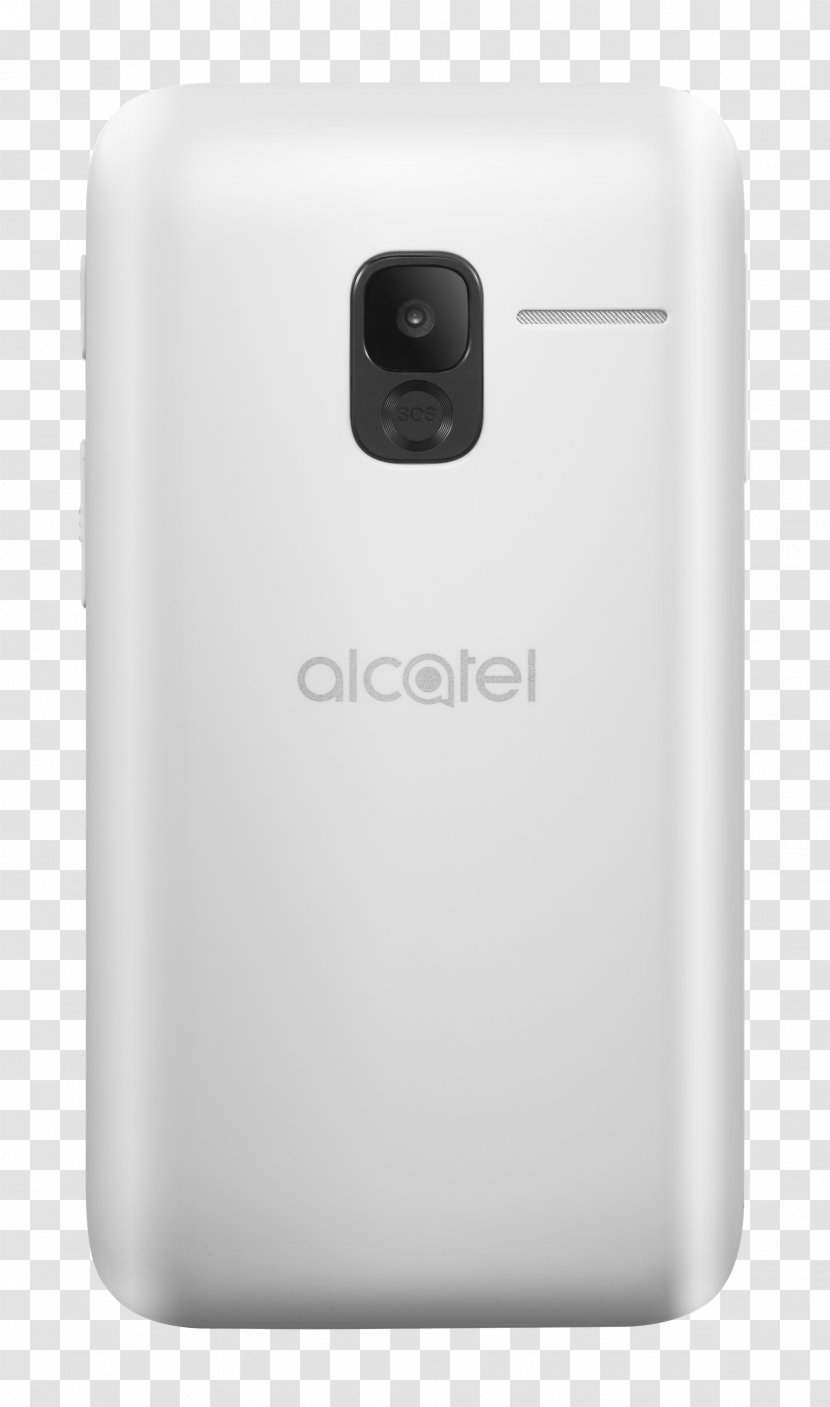Smartphone Alcatel Mobile 2008 2.4 8MB Ram 2MPx White OneTouch 10.16 - Electronic Device - One Touch Sim Card Transparent PNG