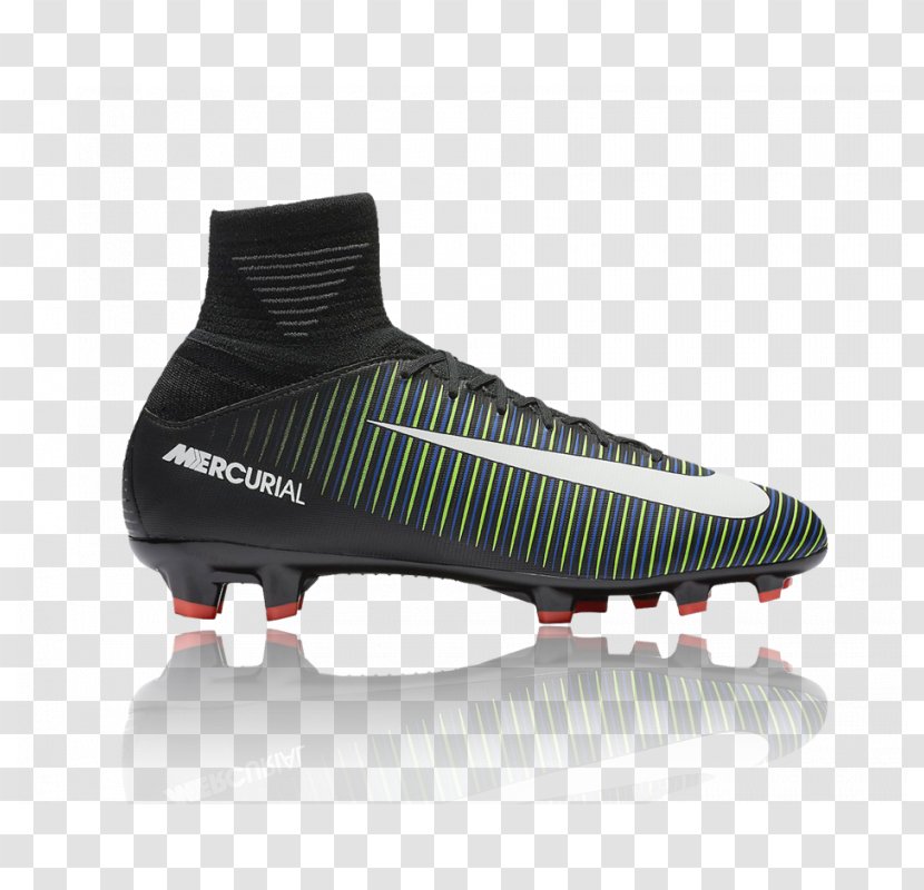 Nike Mercurial Vapor Football Boot Electric Green Cleat Transparent PNG
