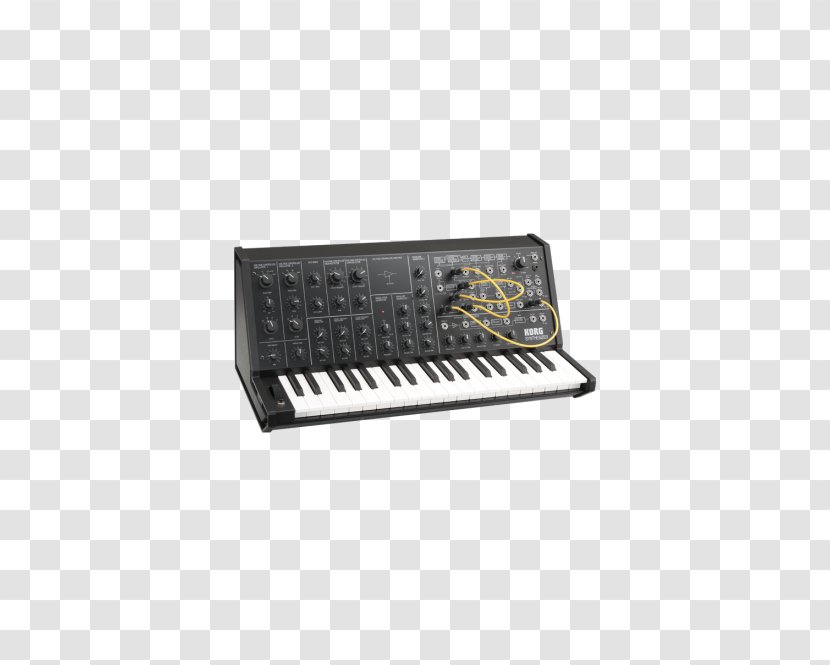 Korg MS-20 MicroKORG Sound Synthesizers Analog Synthesizer - Keyboard - Mini Synth Transparent PNG