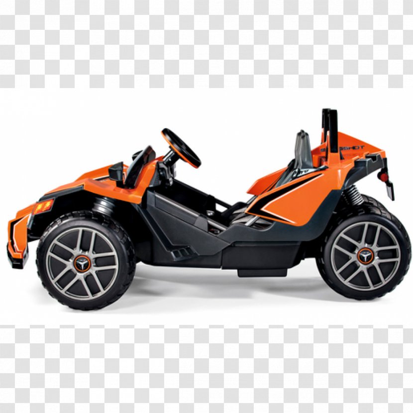 Car Peg Perego Polaris Slingshot Battery-Operated Ride-On John Deere 12v With Rc - Vehicle Transparent PNG