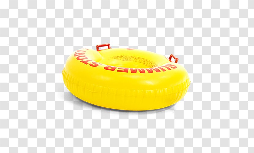 Lifebuoy Inflatable Yellow Swim Ring - Magenta Transparent PNG
