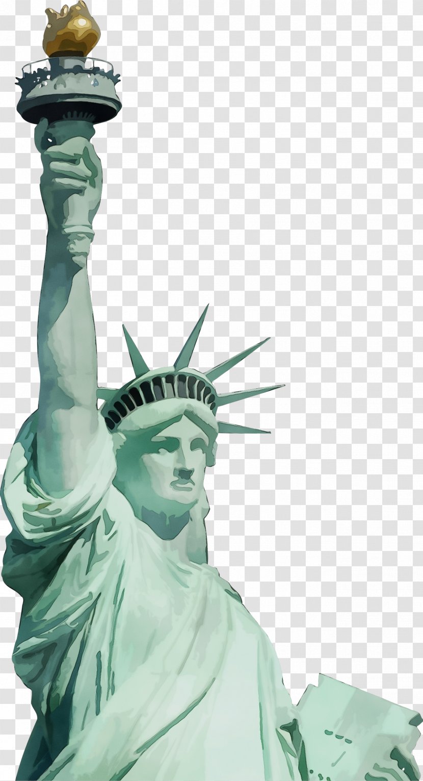 Statue Of Liberty - Sculpture - Classical Landmark Transparent PNG