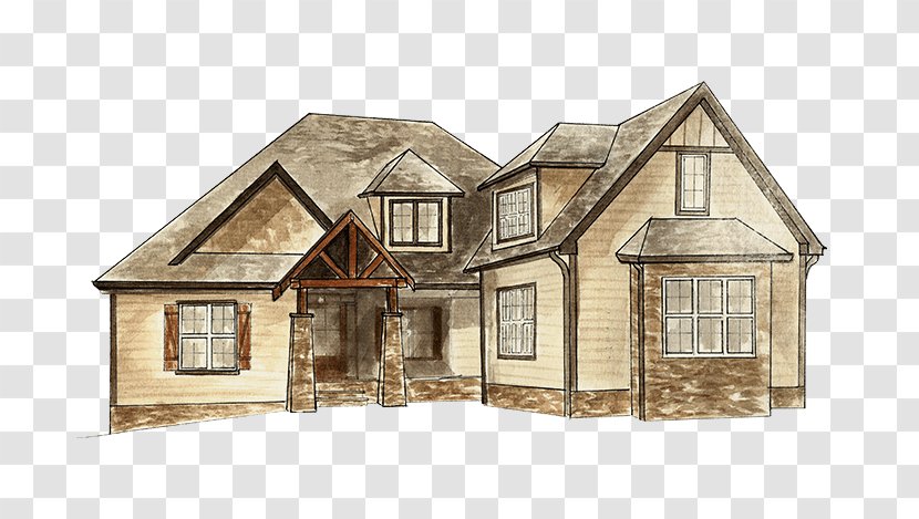 Property House Facade Roof Cottage Transparent PNG