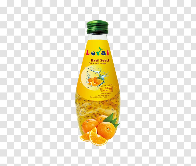 Apple Cider Vinegar Orange Drink Juice Food Vitamin - Liquid - Basil Seed Transparent PNG