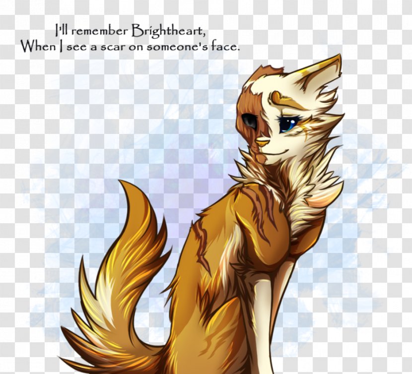 Cat Whiskers Warriors Brightheart Erin Hunter - Frame Transparent PNG