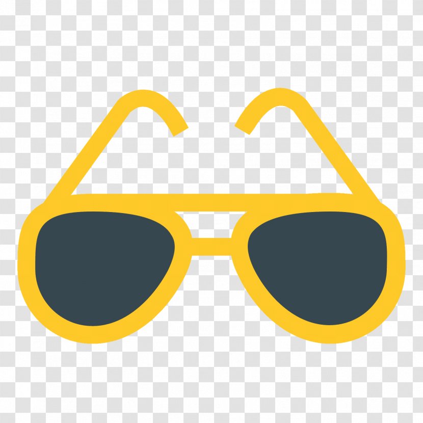 Glasses Clip Art Apple Icon Image Format - Yellow Transparent PNG