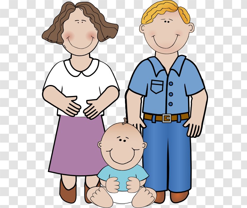 Nuclear Family Free Content Father Clip Art - Hand - Loving Parents Cliparts Transparent PNG