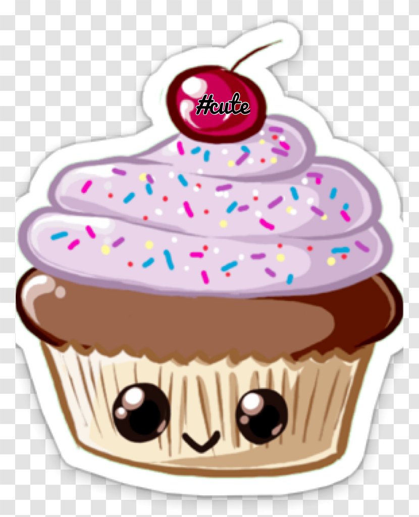 Cupcake Birthday Cake Animation Chocolate Brownie Clip Art Transparent PNG
