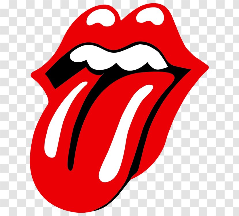 The Rolling Stones Logo Musical Ensemble - Watercolor - Tongue Transparent PNG