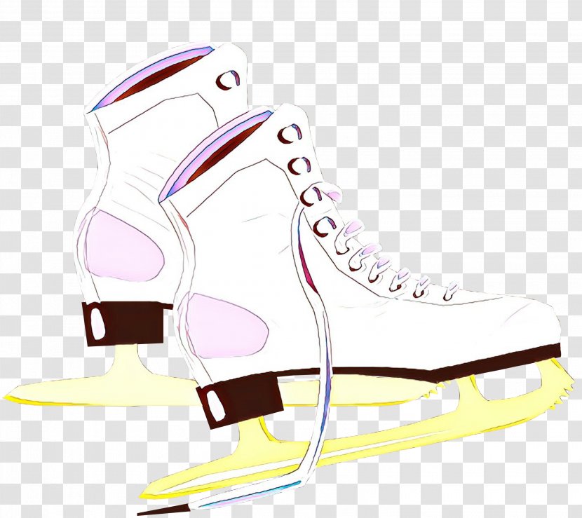 Footwear Shoe High Heels Ice Hockey Equipment Plimsoll - Figure Skate Athletic Transparent PNG