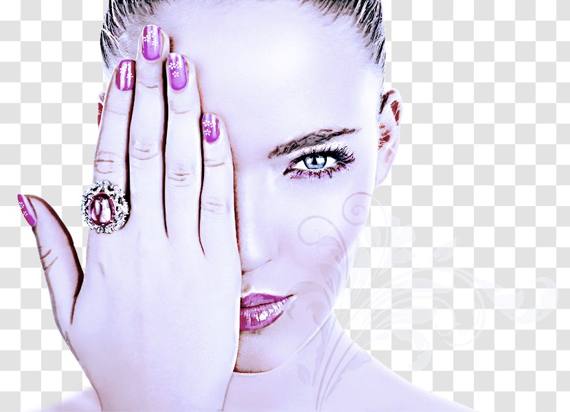 Face Skin Eyebrow Forehead Nose - Beauty - Chin Hand Transparent PNG