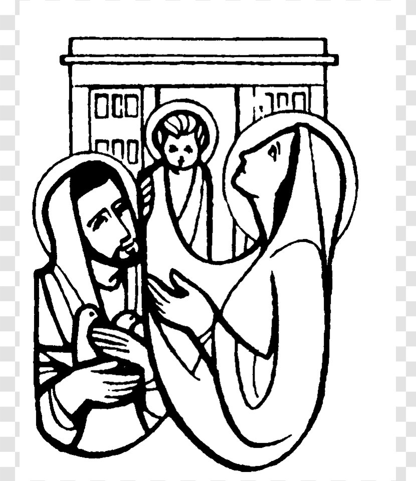 Temple In Jerusalem Candlemas Day Finding The Clip Art - Heart - Lord Cliparts Transparent PNG