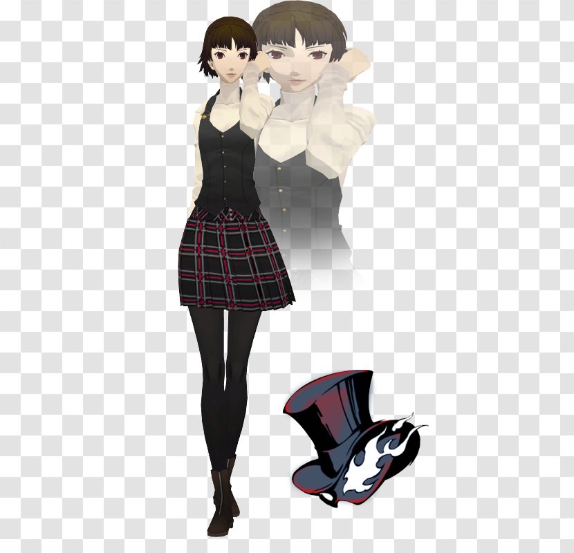 Persona 5 Shin Megami Tensei: 4 3 Chie Satonaka Mitsuru Kirijo - Cartoon - Frame Transparent PNG