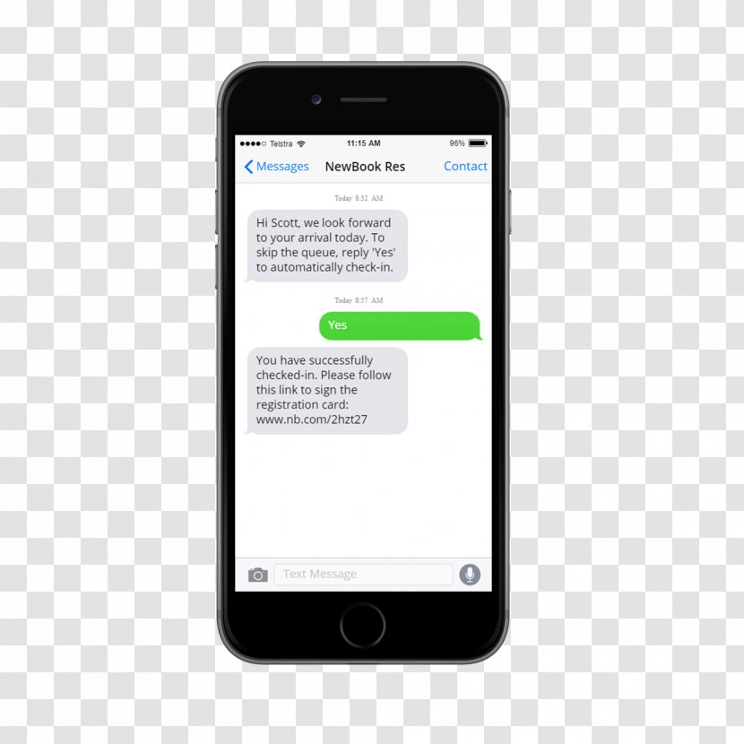 IPhone 7 Text Messaging Email - Communication - Sms Transparent PNG