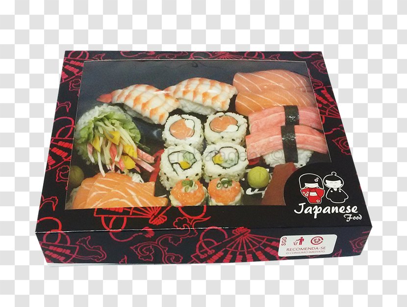 California Roll Sashimi Sushi Japanese Cuisine Paper - Fast Food - Comida Japonesa Transparent PNG