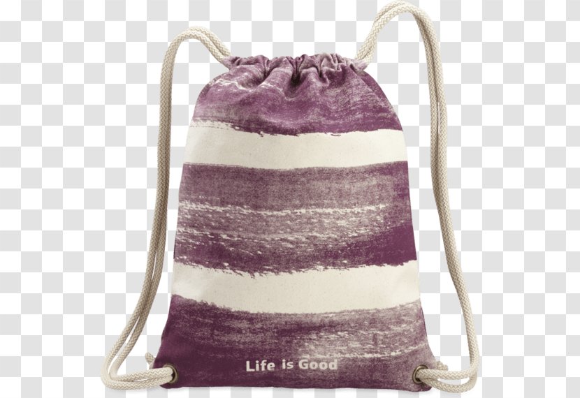 Purple Plum Stripe Bag - Paint Stripes Transparent PNG