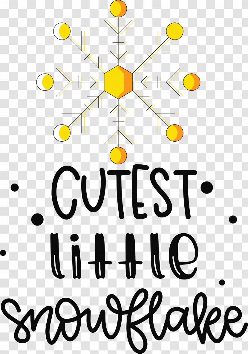 Cutest Snowflake Winter Snow Transparent PNG