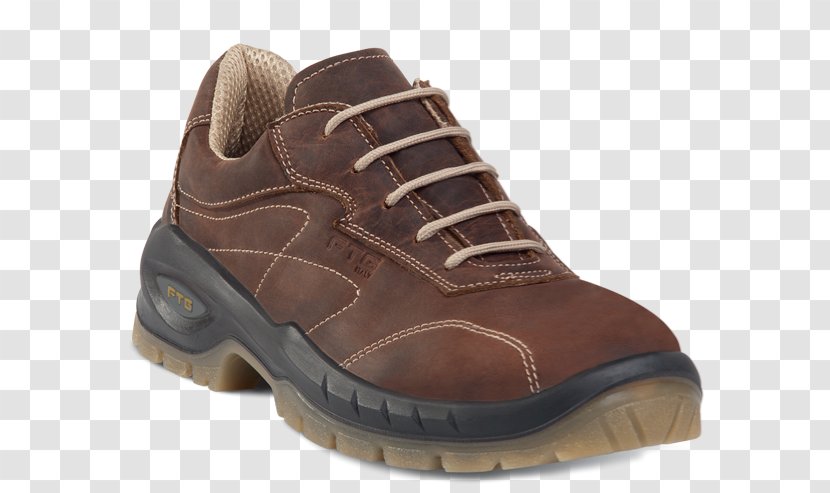 Leather Steel-toe Boot Shoe Footwear - Brown - Carved Shoes Transparent PNG