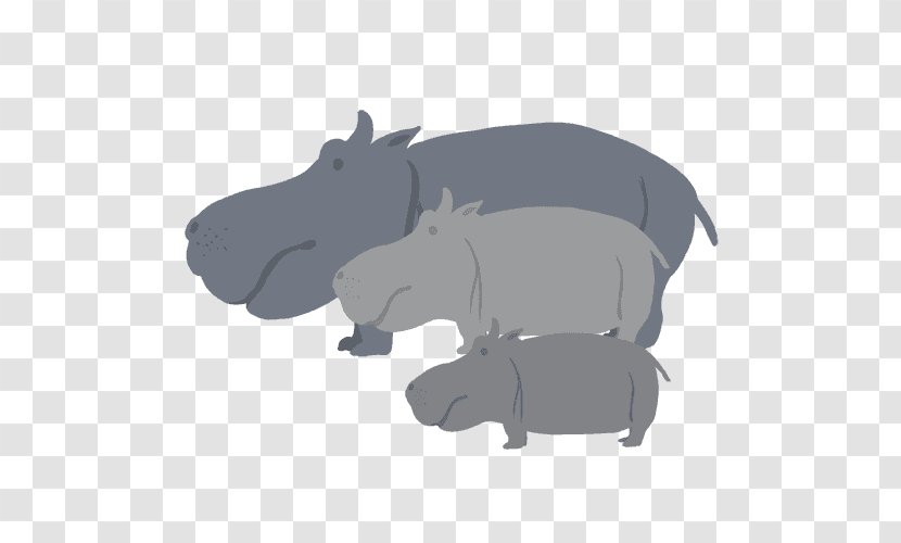 Hippopotamus Pig Mammal Animal - Livestock - Kaba Transparent PNG